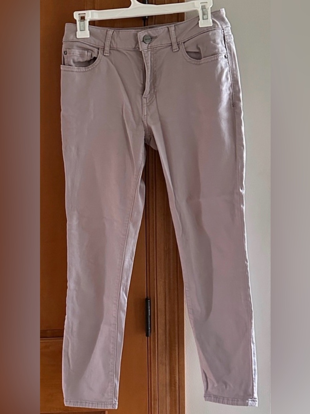 Warp + Weft JFK Dusty Pink Skinny Jeans Size 27x26 Petite Premium Lyocell Denim